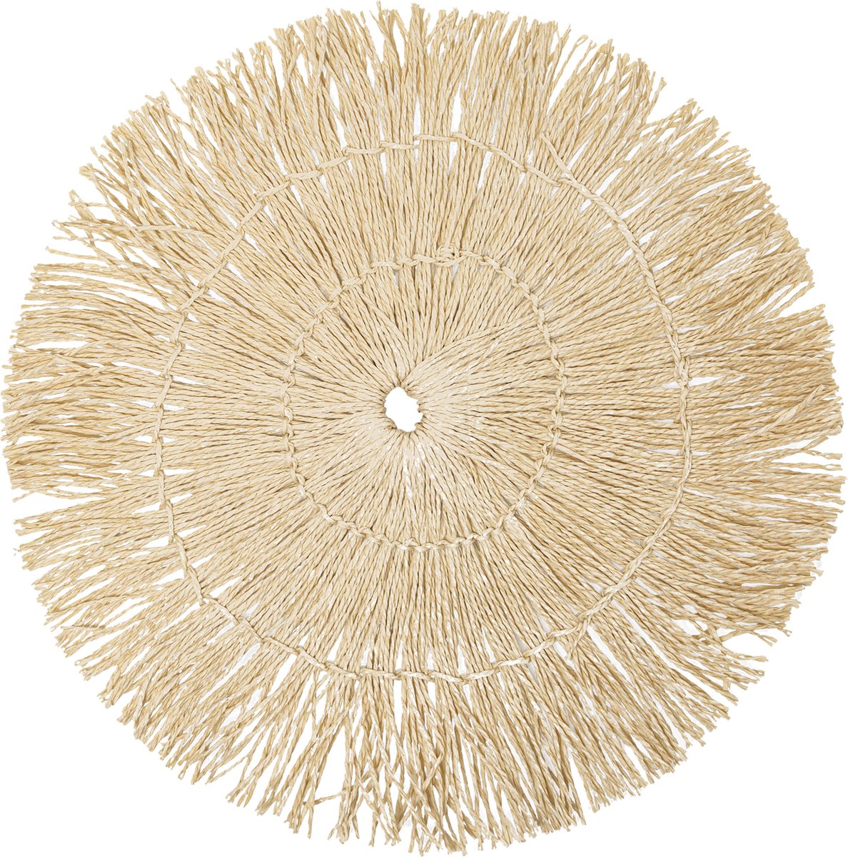 5Five Set de Table Wildlife Naturel - Dia 38 cm - Papier - Sous-couche