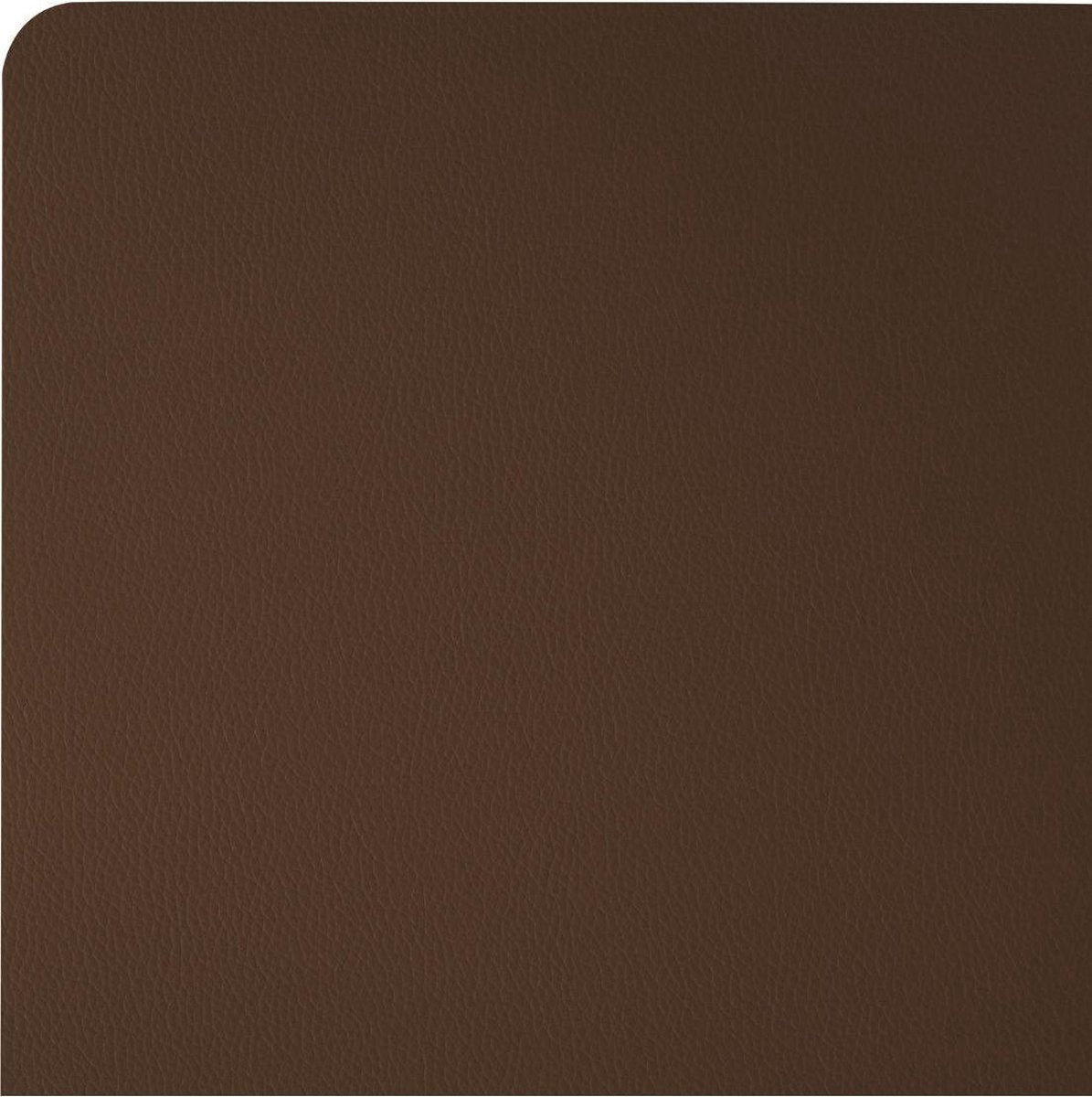 Atmosphera Placemat set van 4 - Bruin - Lederlook - 45 x 30 cm - Onderleggers