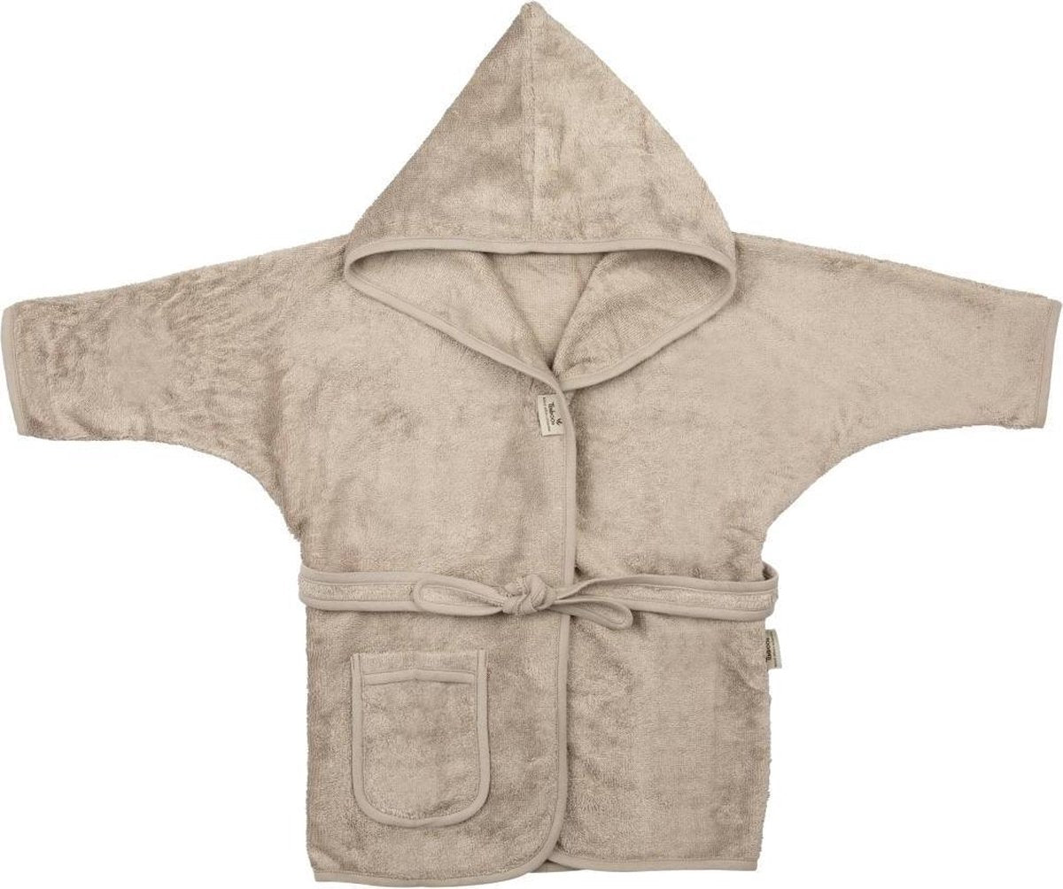Timboo Children's Bathrobe - Feather Grey