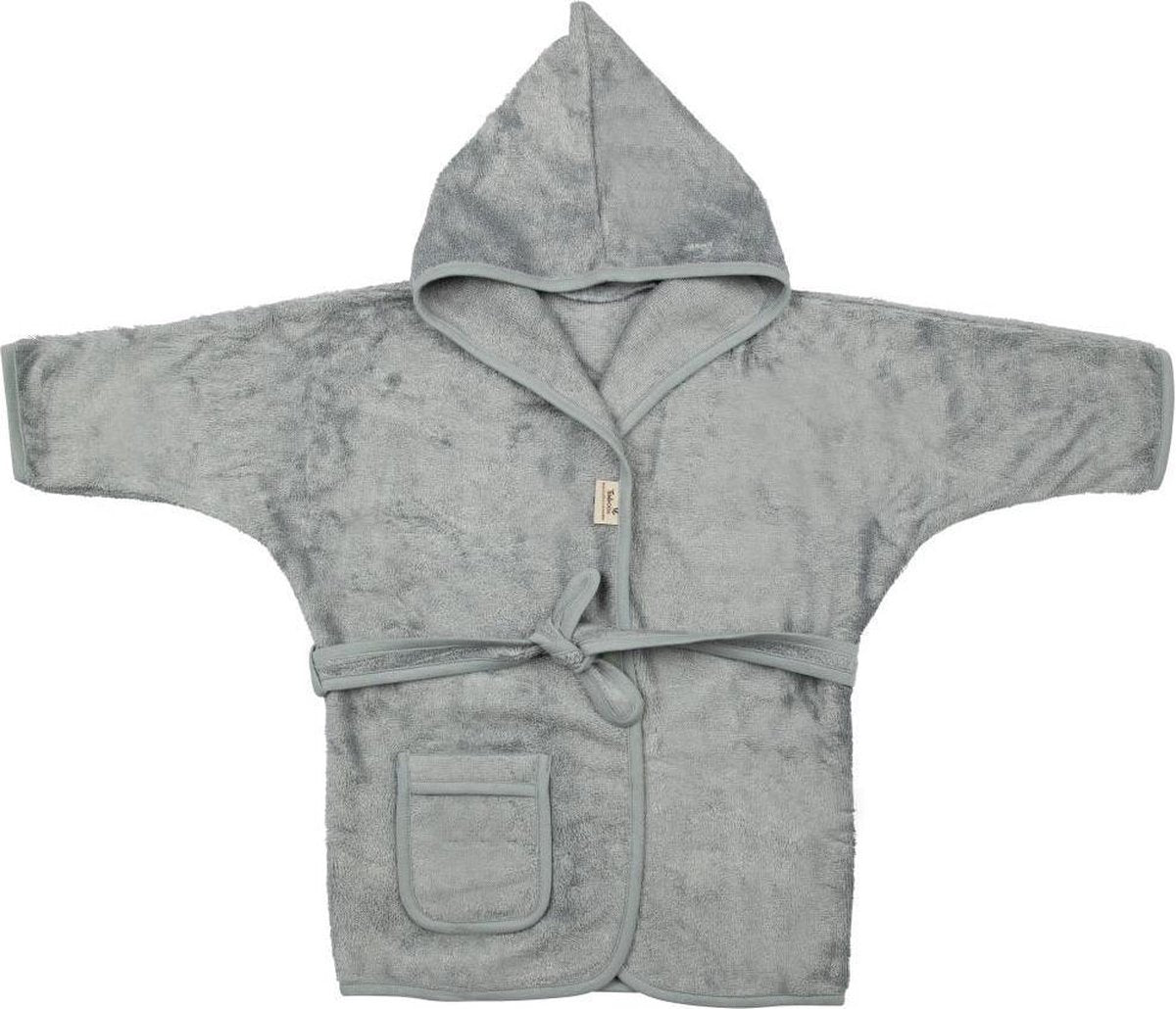 Timboo Children's Bathrobe - Moon Blue