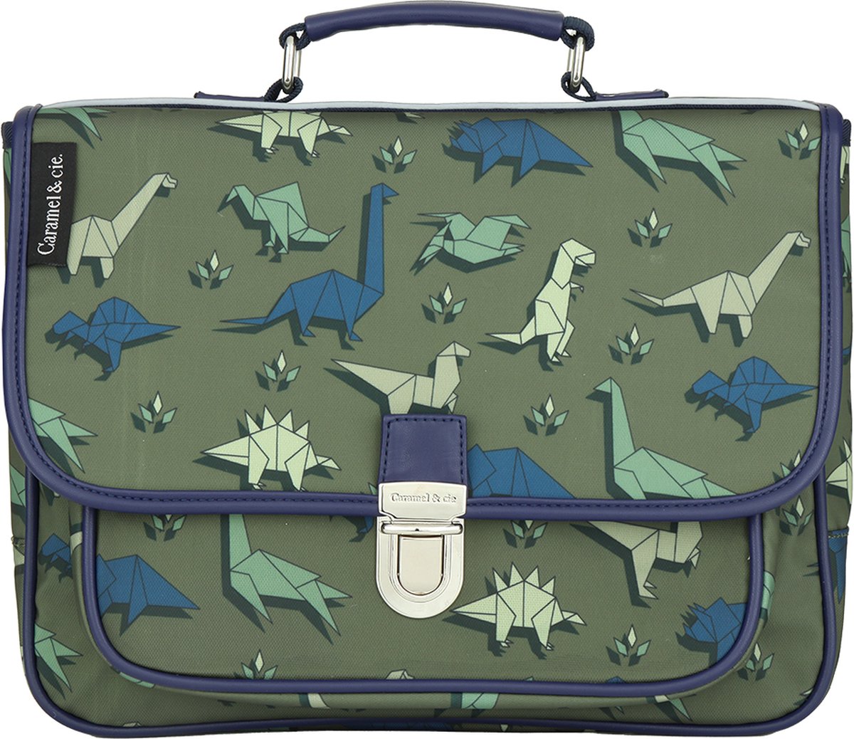 Caramel &amp; Cie Cartable Enfant Dinogami - Cartable/Sac à Livres - Étroit
