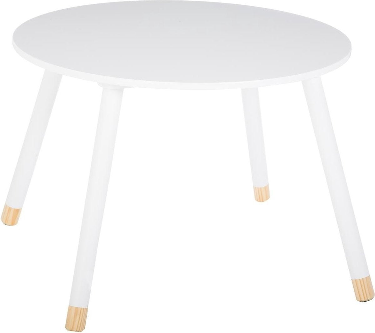 Table Enfant Atmosphera Kids Ronde D60x43 cm - Blanc