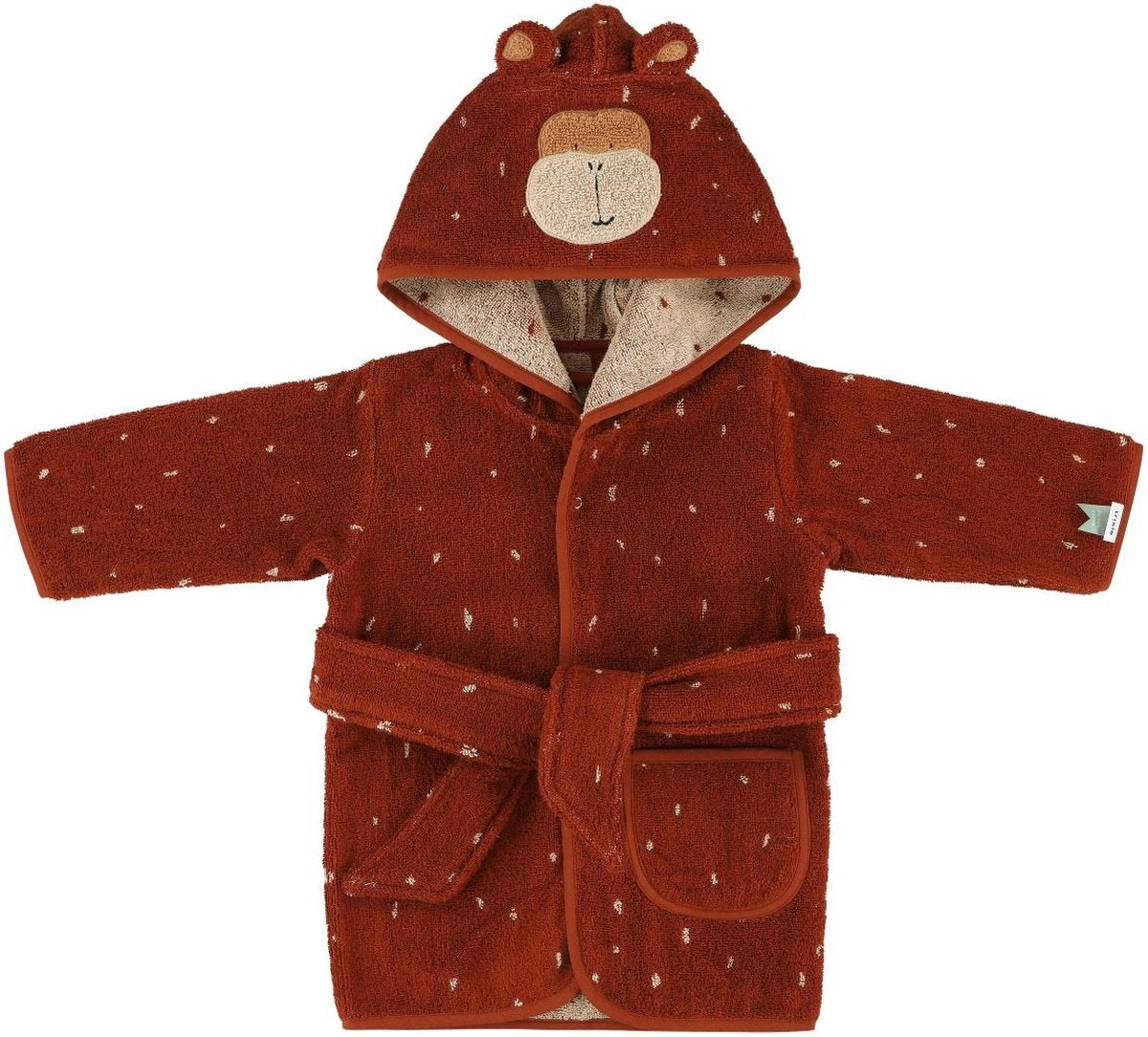 Trixie Peignoir M. Renard 1-2 ans - Orange