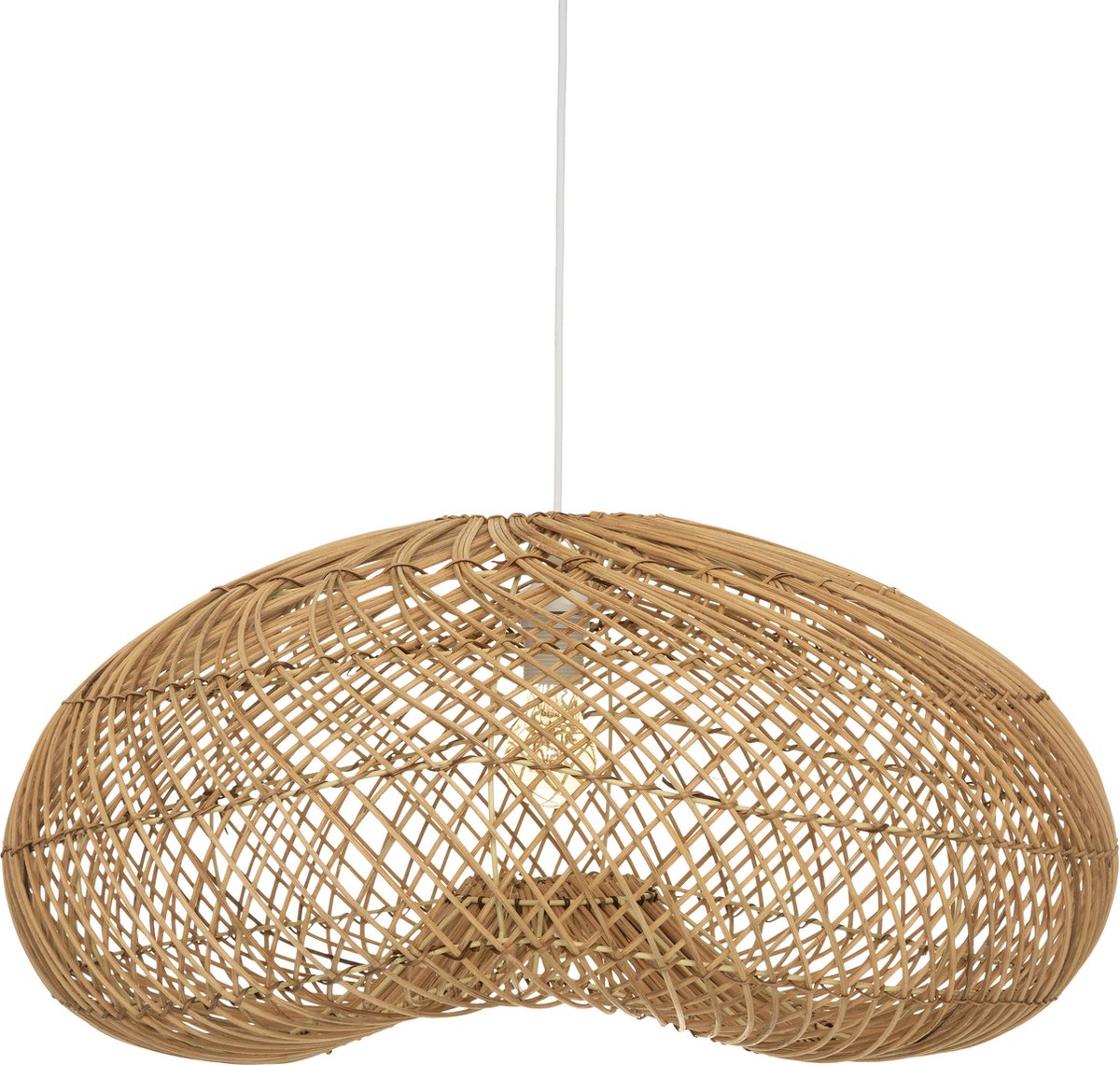 Hanging lamp Jeny rattan natural - Dia 68 cm - E27