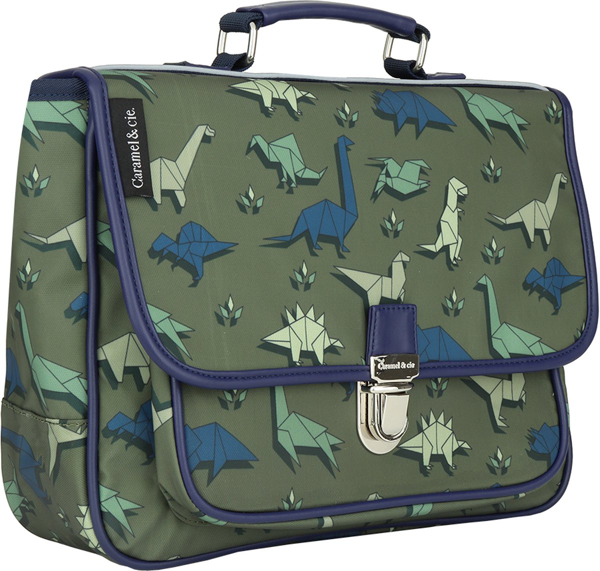 Caramel &amp; Cie Cartable Enfant Dinogami - Cartable/Sac à Livres - Étroit