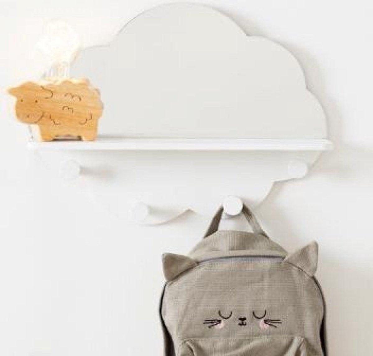 Portemanteau avec miroir | Chambre d'enfants | Chambre de bébé