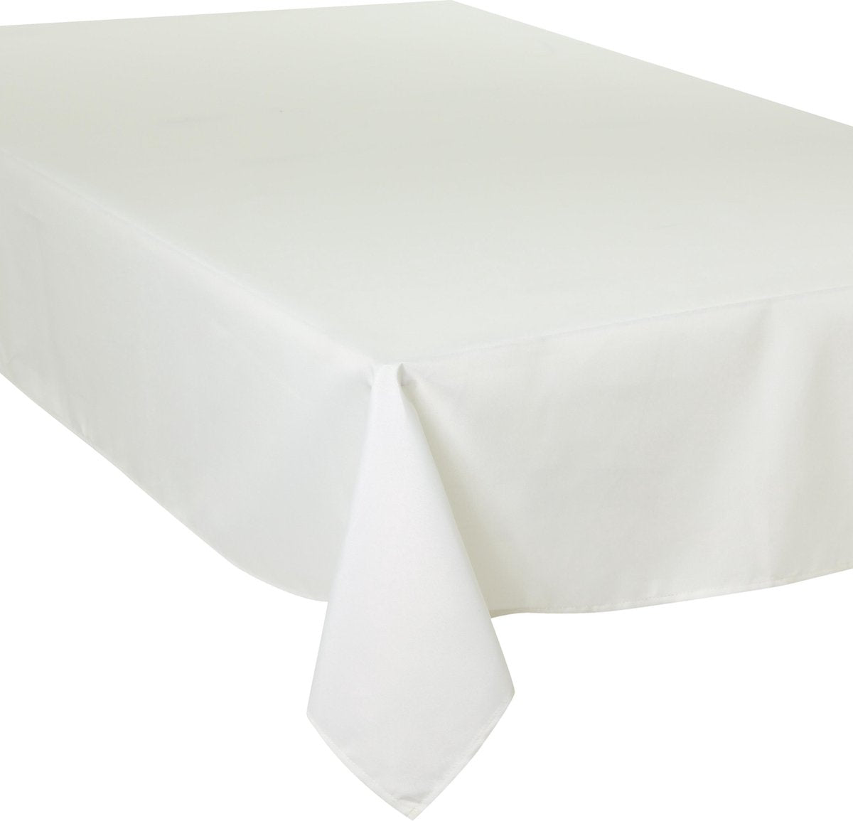 Atmosphera Tafelkleed linnen anti vlek - 150 x 300 cm - Anti vlekken - Wit