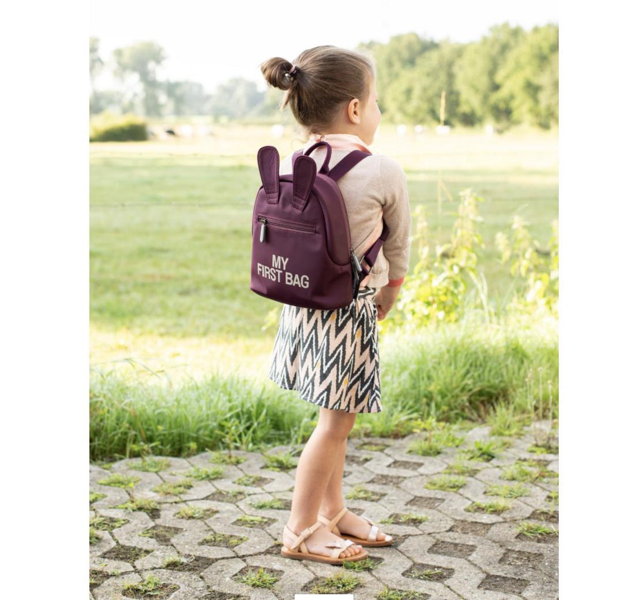 MY FIRST BAG AUBERGINE|CHILDHOME