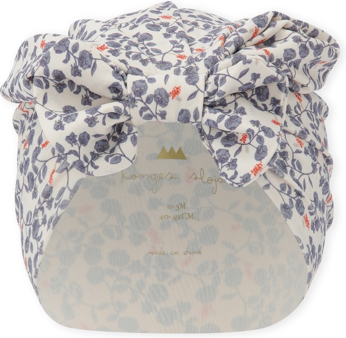 Konges Sløjd Espalier Petit zwem turban 0/3 maand - UV hoed - Zonnehoed - Voor in het water - UV werend UPF 50+