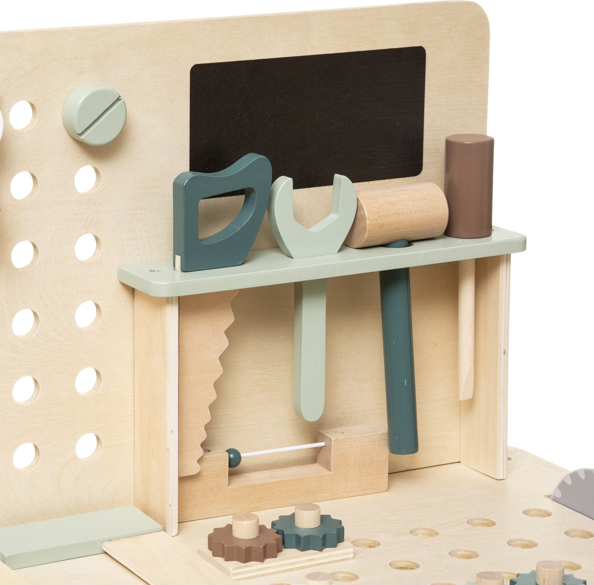 Atmosphera wooden workbench toy children - With accessories - 3 years