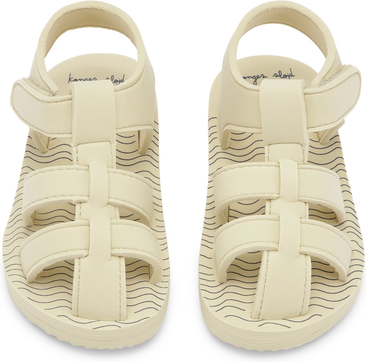 Konges Slojd Zomersandalen - Reed Yellow - Kindersandaal - Sandalen - Geel