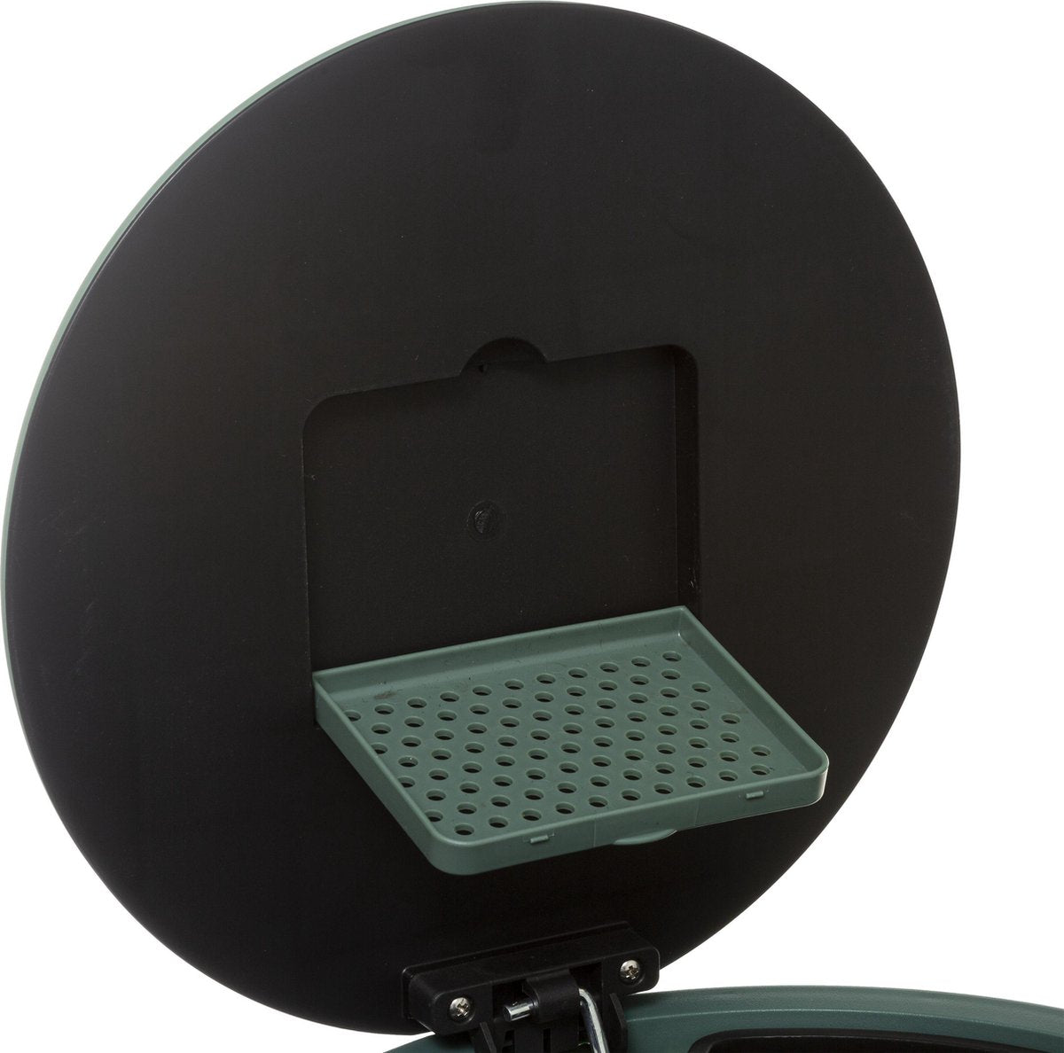 Poubelle 5Five Delta - Fermeture amortie - Filtre à charbon actif anti-odeur - Seau amovible - 30L - Métal Vert