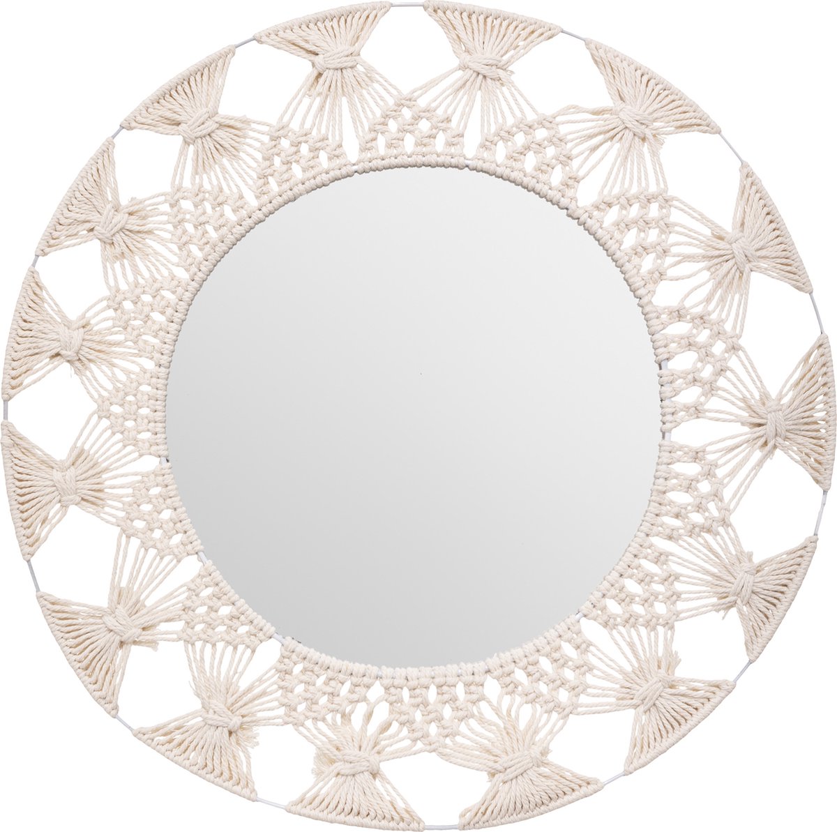 Miroir Mural Palmier Atmosphera - D56cm
