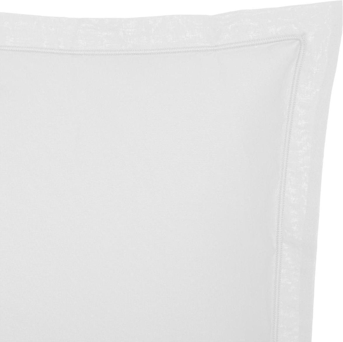 Atmosphera Katoen kussensloop - Set van 2 stuks - 50x70cm - Wit
