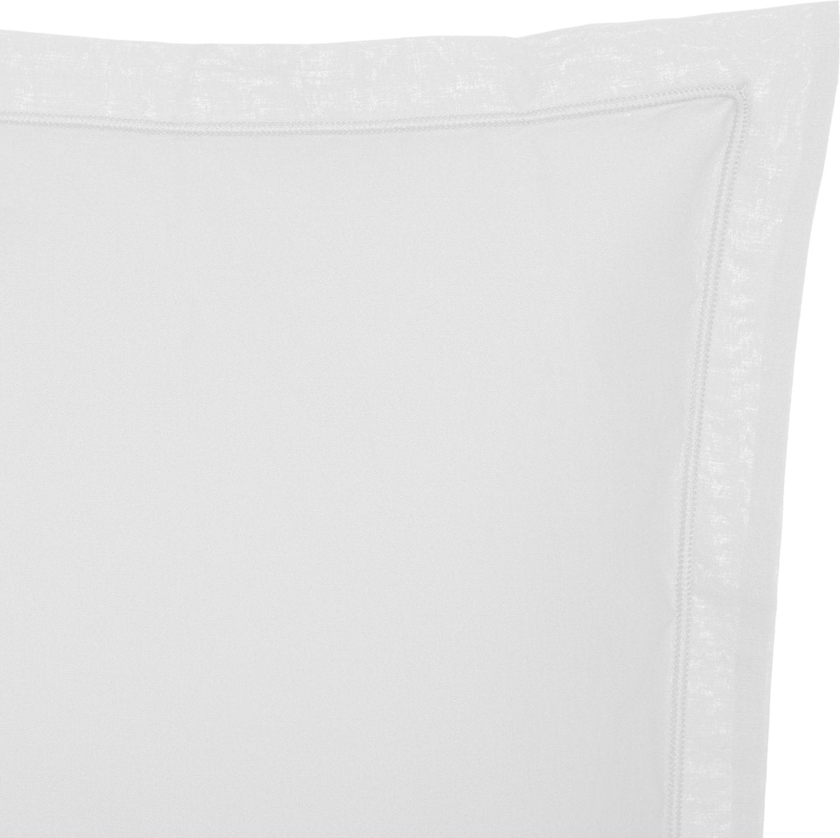 Atmosphera kussensloop set van 2 - Katoen - 63 x 63 cm - Wit