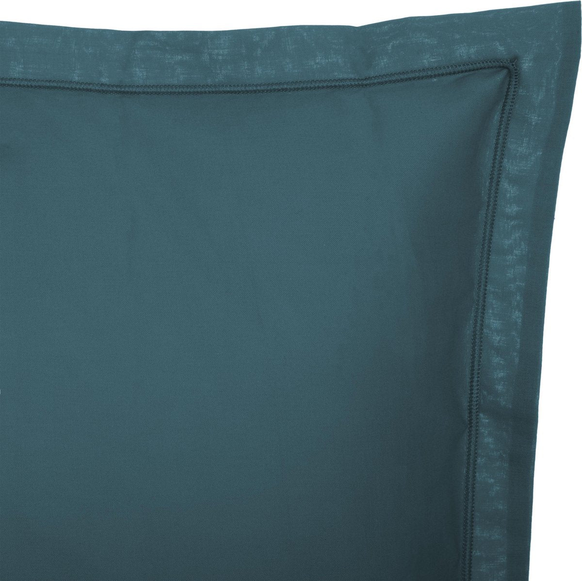 Atmosphera kussensloop set van 2 - Katoen - 63 x 63 cm - Turquoise