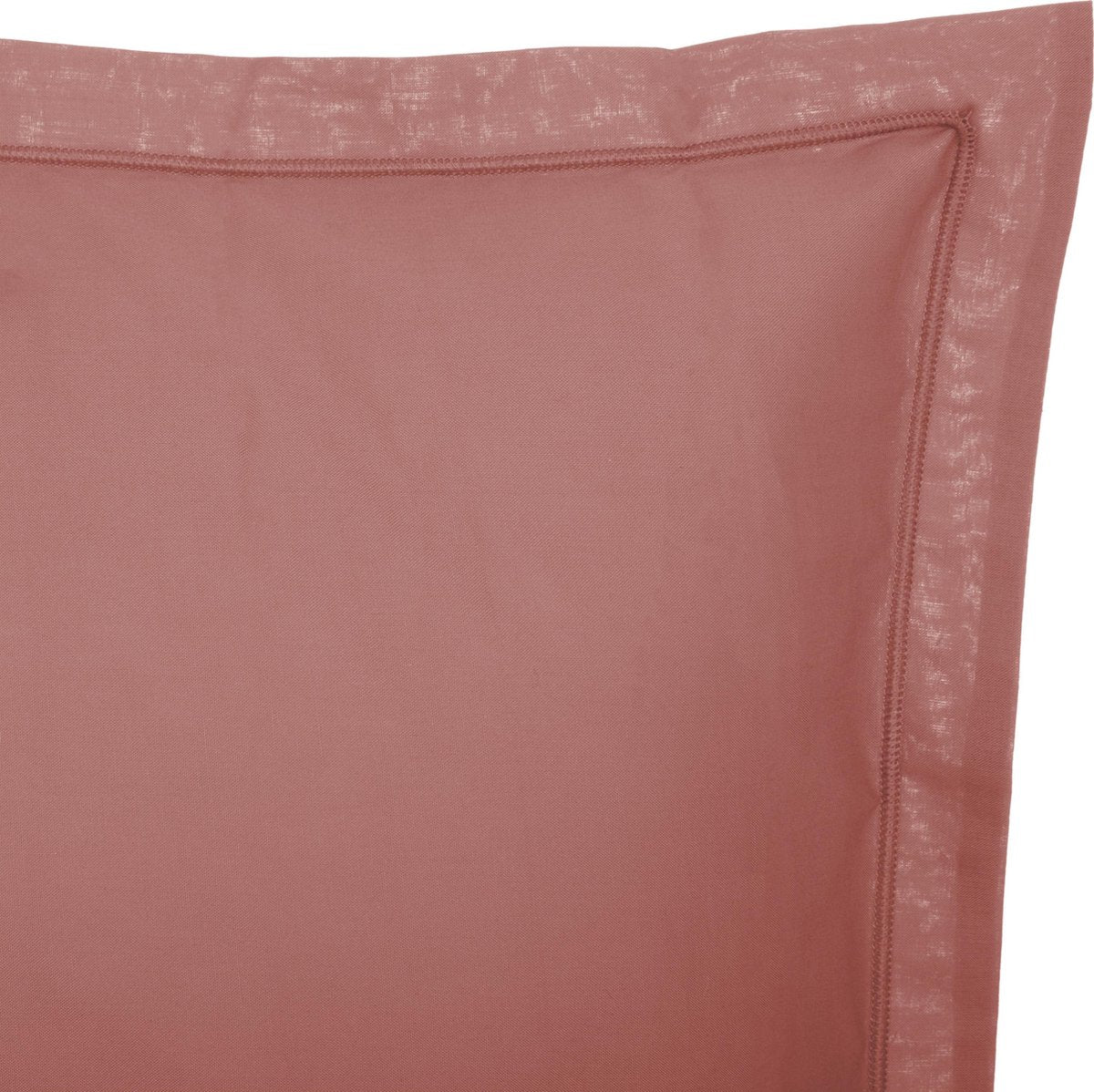Atmosphera Duvet cover set with 2 pillowcases 240x220cm Terracotta