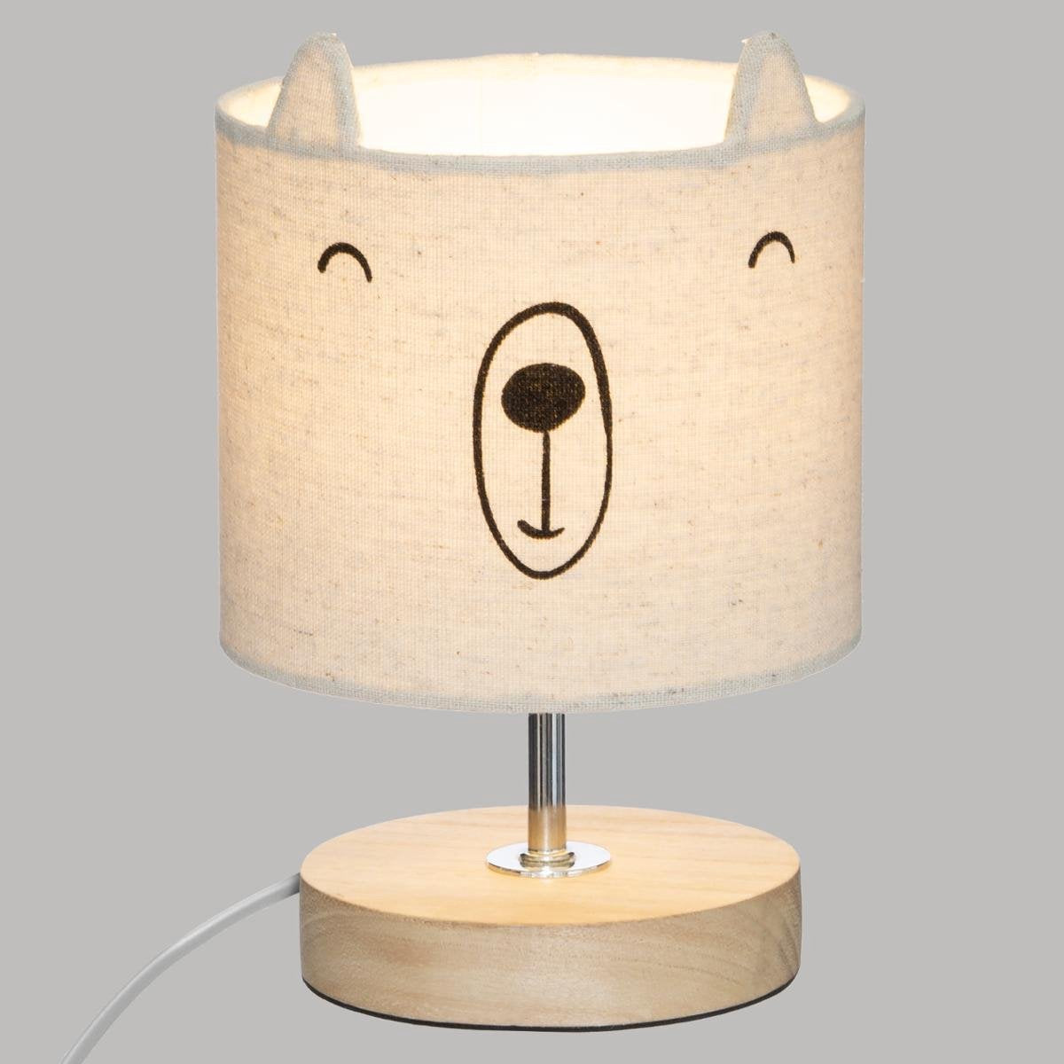 Atmosphera Kids Night Lamp Bear D15x21cm - Beige - E14