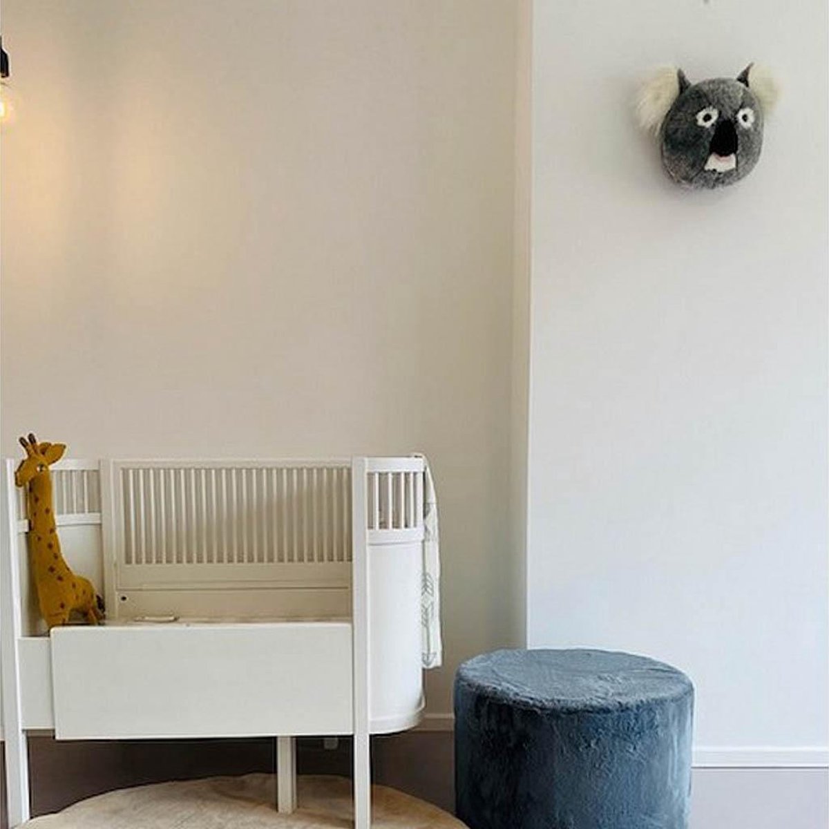 Décoration murale en peluche tête d'animal Wild &amp; Soft Noah - Koala