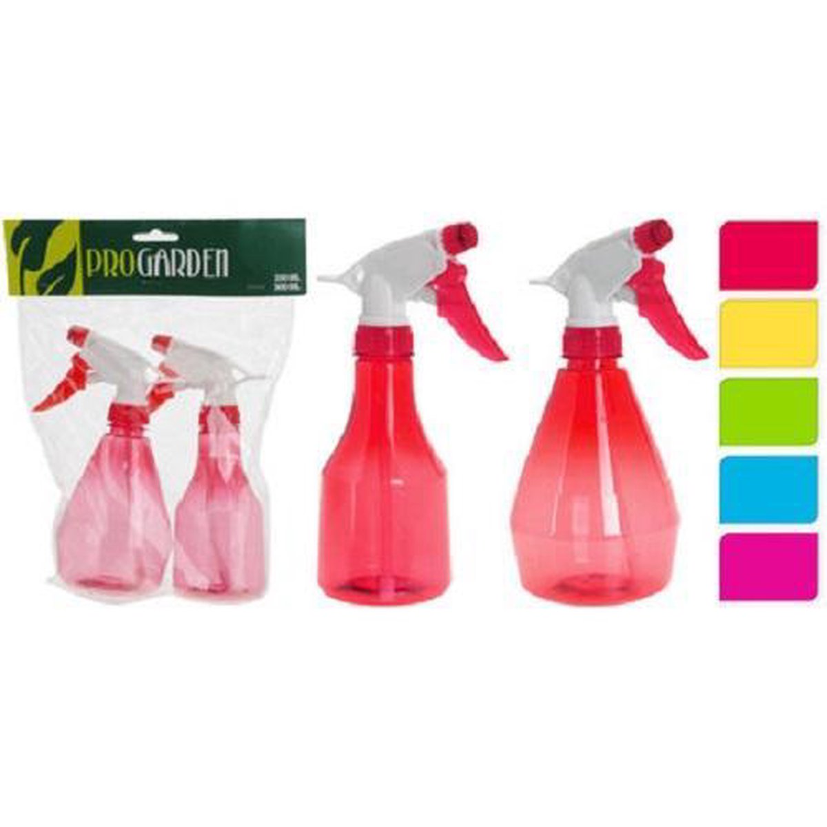 Set of 2 Plant Sprayers - 350mL &amp; 450mL - Various Colors
