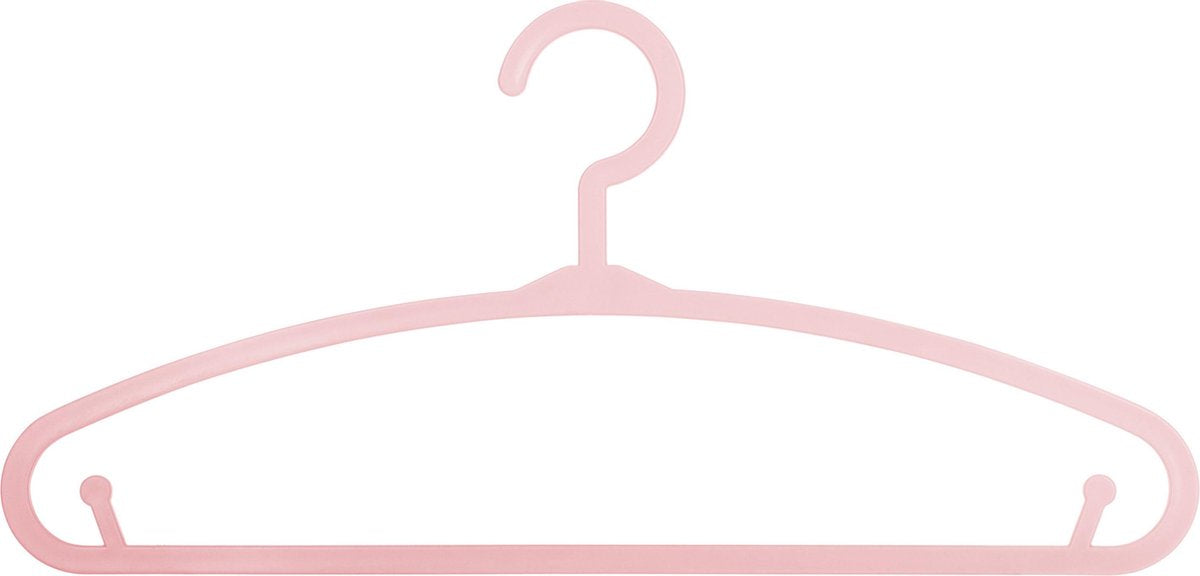 Atmosphera Kids Cintre Enfant - Cintre - Rose - 24 pièces - Plastique