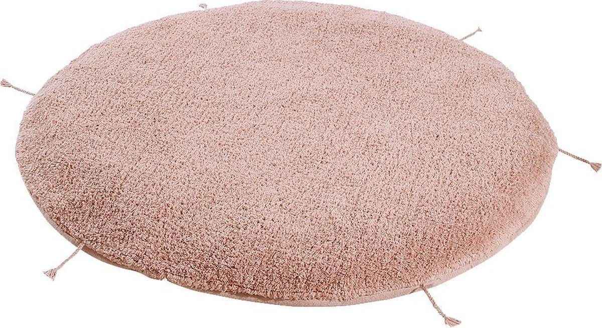 Lorena Canals Wasbare poef - Lou Vintage Nude - D120cm
