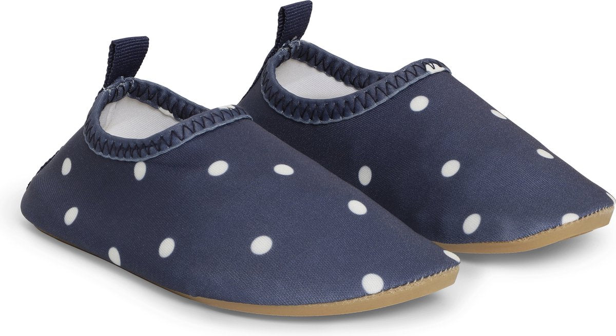 Konges Sløjd Kelly Blue Dot Swim Shoes - Zwemschoenen / Turnpantoffel - Zwemslof - Waterschoen - Anti-slip