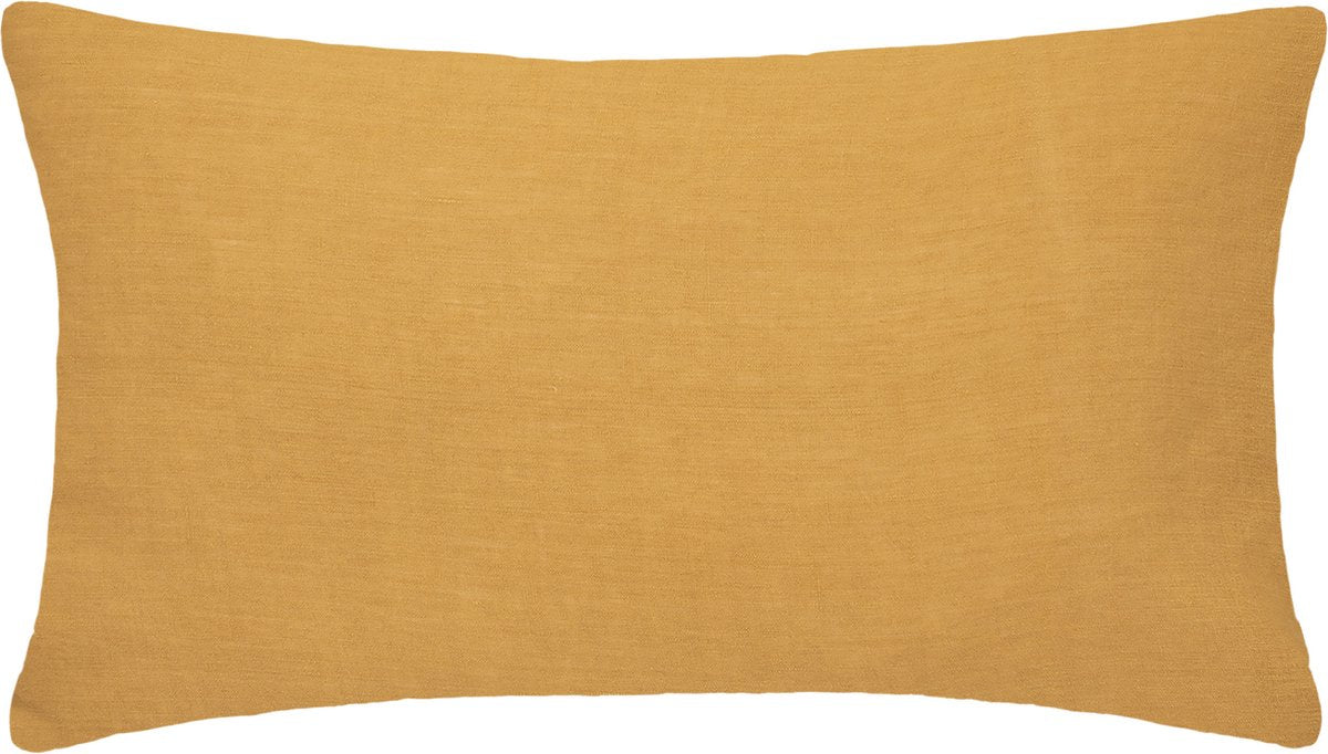 Atmosphera kussensloop 100% Linnen - 50 x 70 cm - Oker