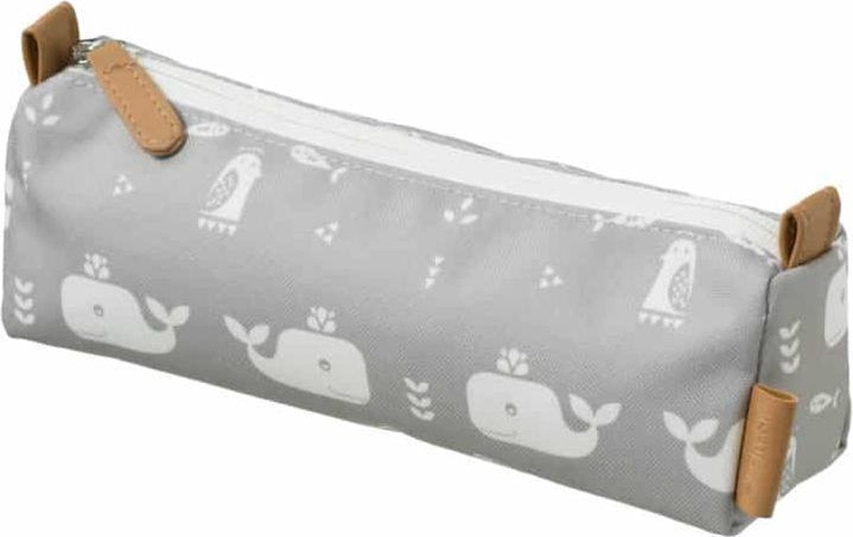 Fresk Etui/Pennenzak Whale Dawn Grey