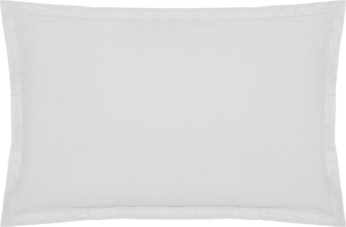 Atmosphera Katoen kussensloop - Set van 2 stuks - 50x70cm - Wit