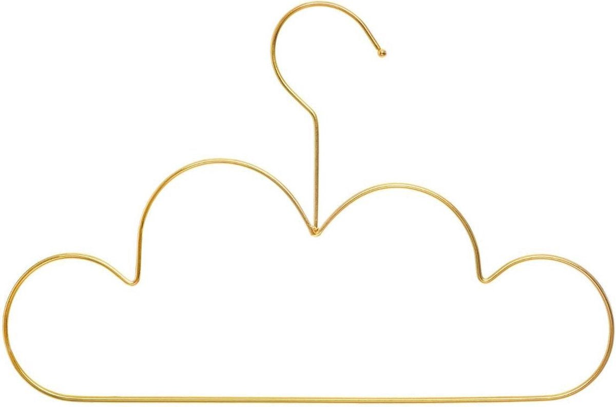Cintres Golden Cloud - Cintre Enfant - Nuage - Lot de 3 pièces