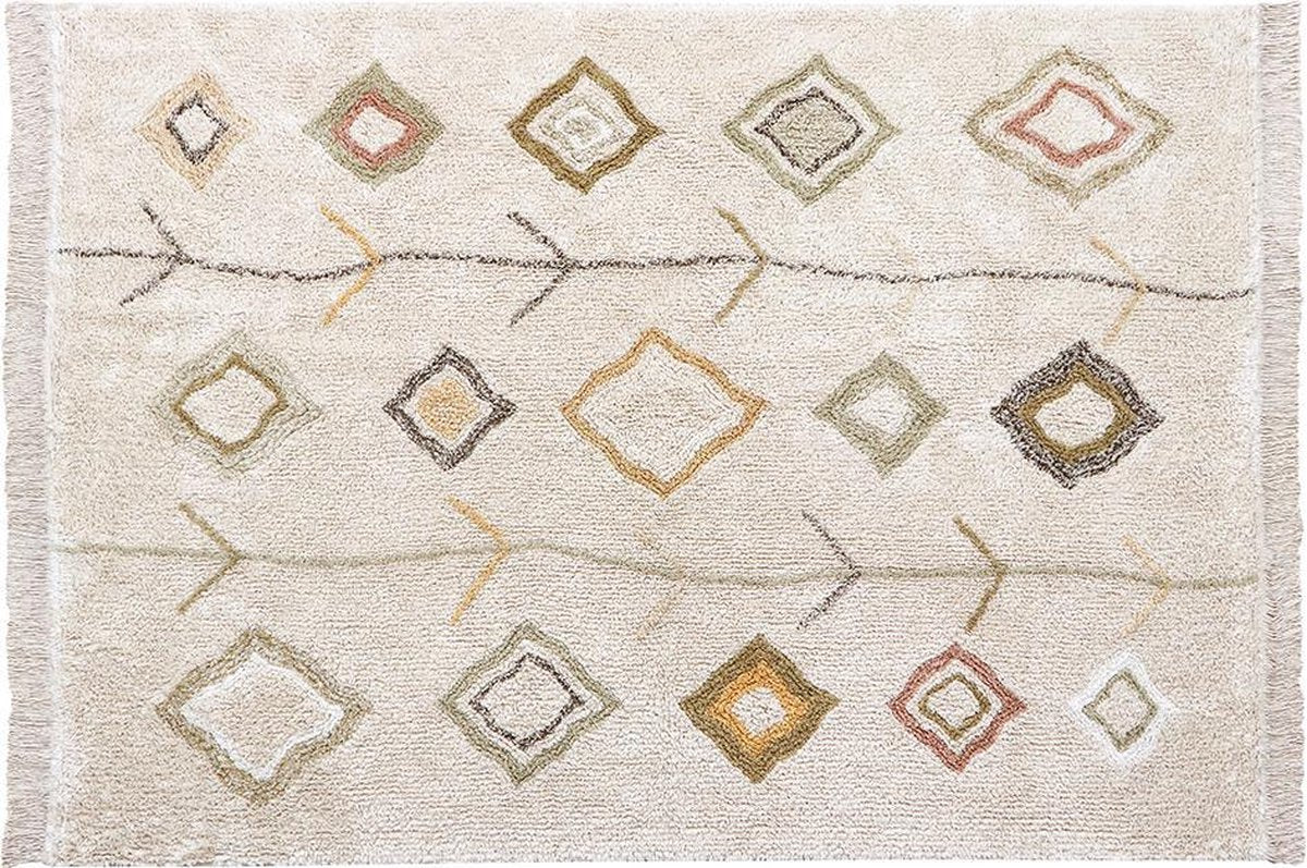 Lorena Canals Washable cotton rug - Kaarol Earth L - 170x240cm