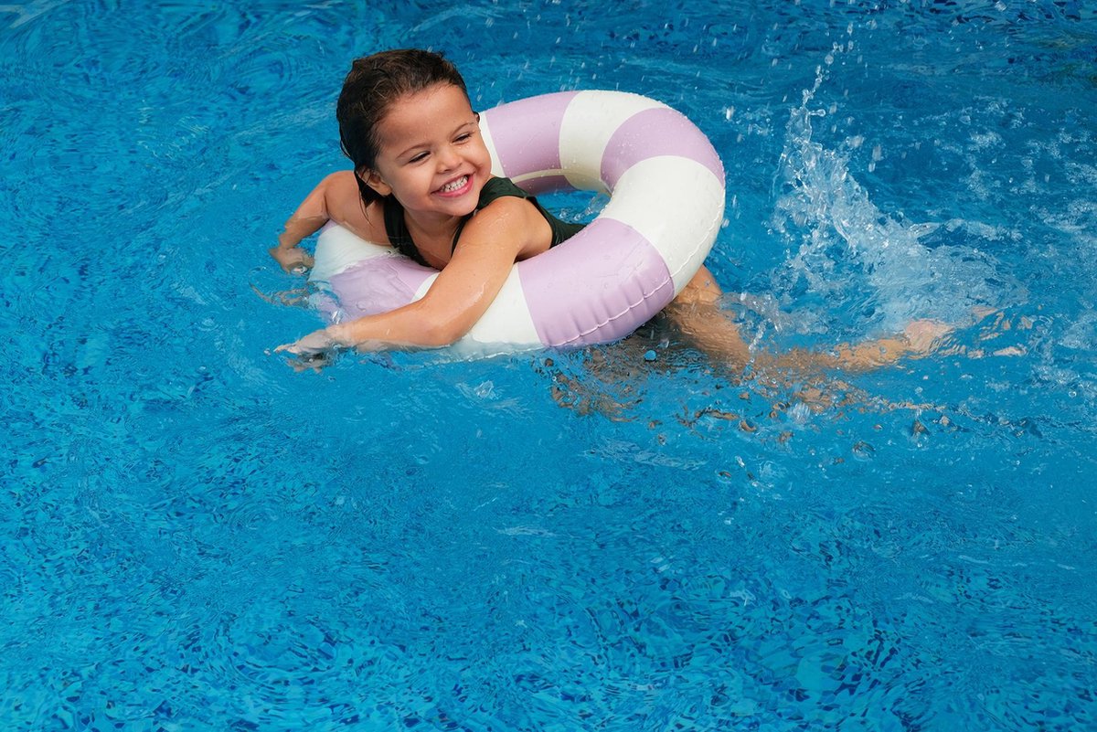 Bouée/Bande de Natation Petites Pommes Violet