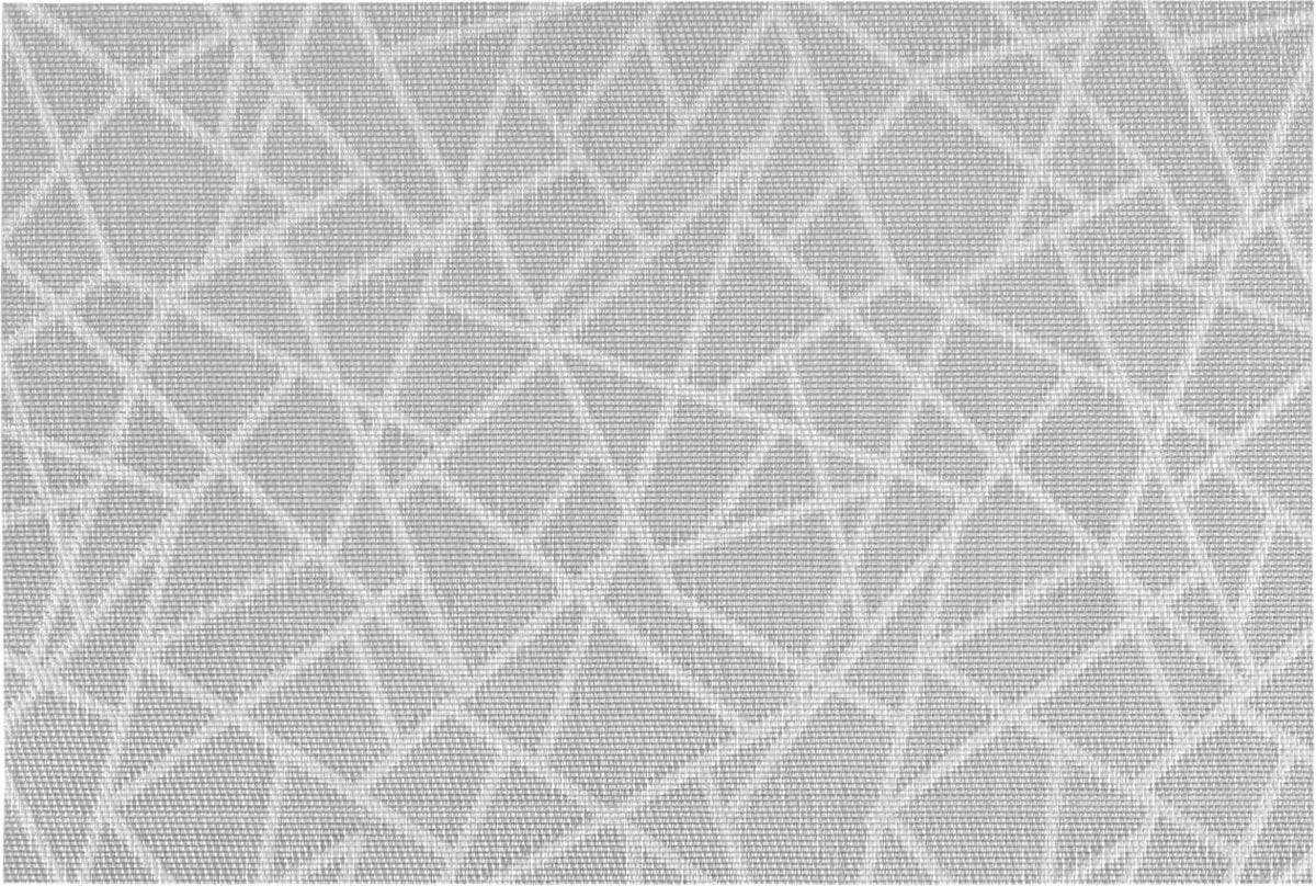 Secret de Gourmet Placemat set van 4 - Onderlegger - 45 x 30 cm - Grijs