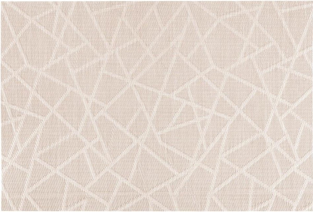 Secret de Gourmet Placemat set van 4 - Onderlegger - 45 x 30 cm - Beige
