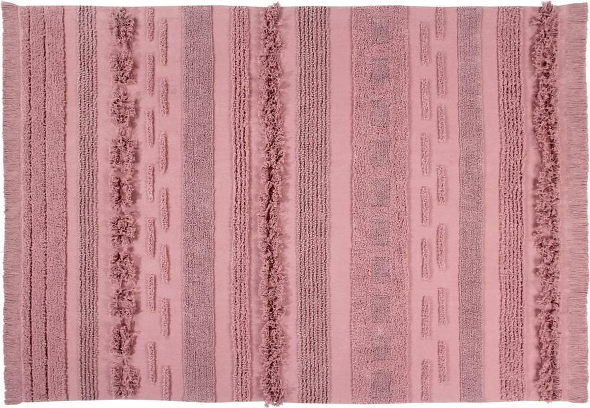 Lorena Canals Washable cotton rug - Air Canyon Rose M - 140x200cm
