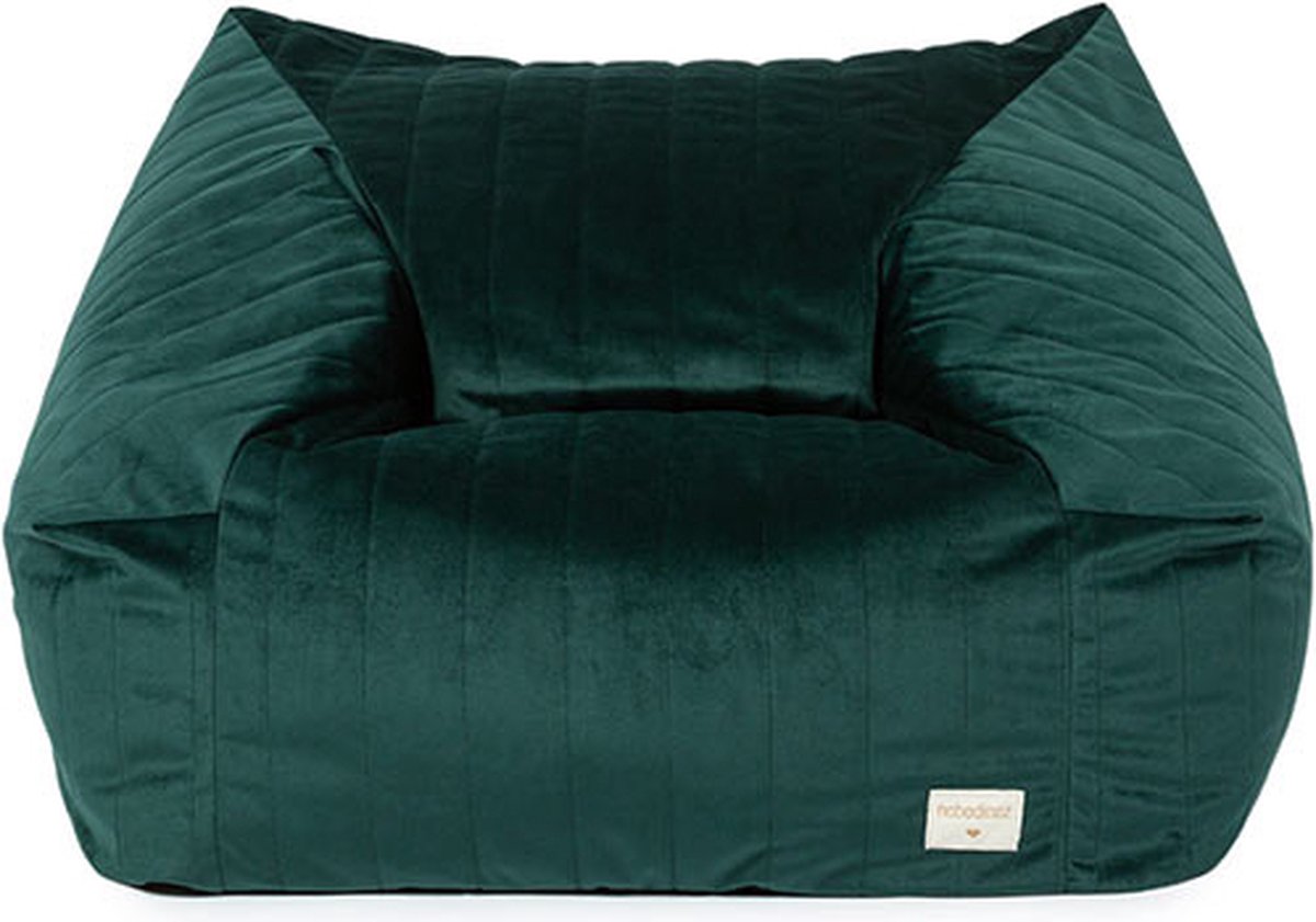 Nobodinoz Chelsea Velvet zitzak Jungle Green