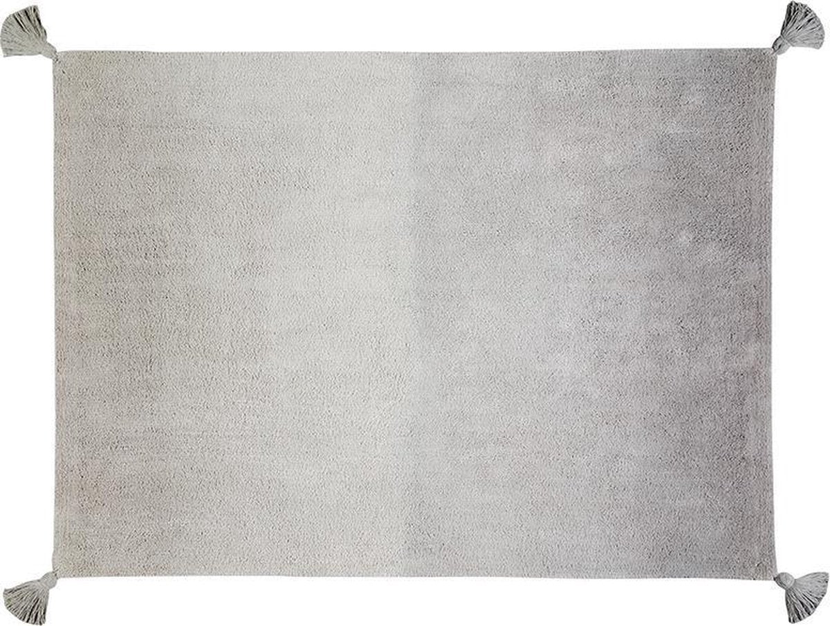 Lorena Canals Reversible washable cotton rug - Vice Versa Gray S - 120x160cm