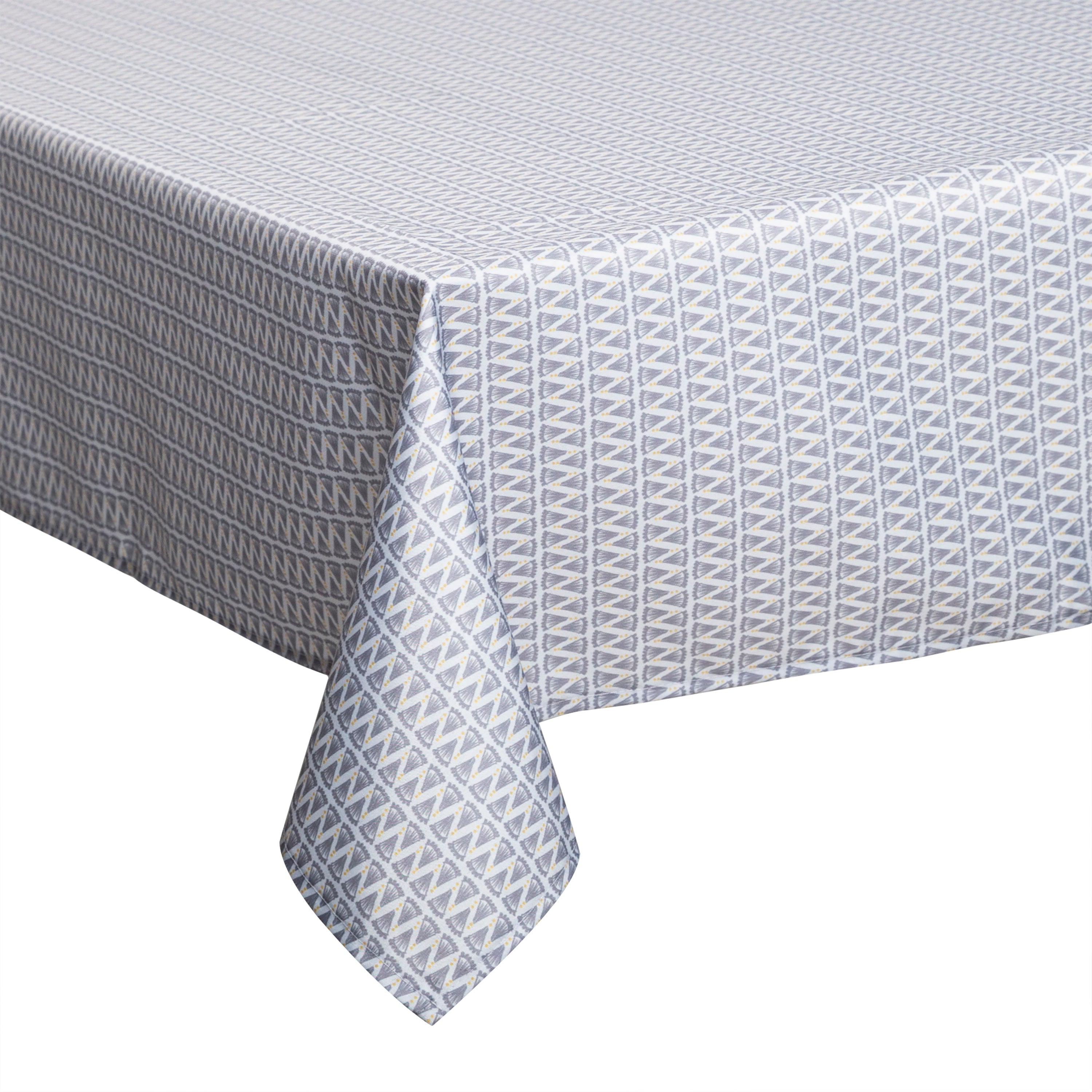 Atmosphera Nappe Volup anti tache - 140 x 240 cm - Gris - Anti tache