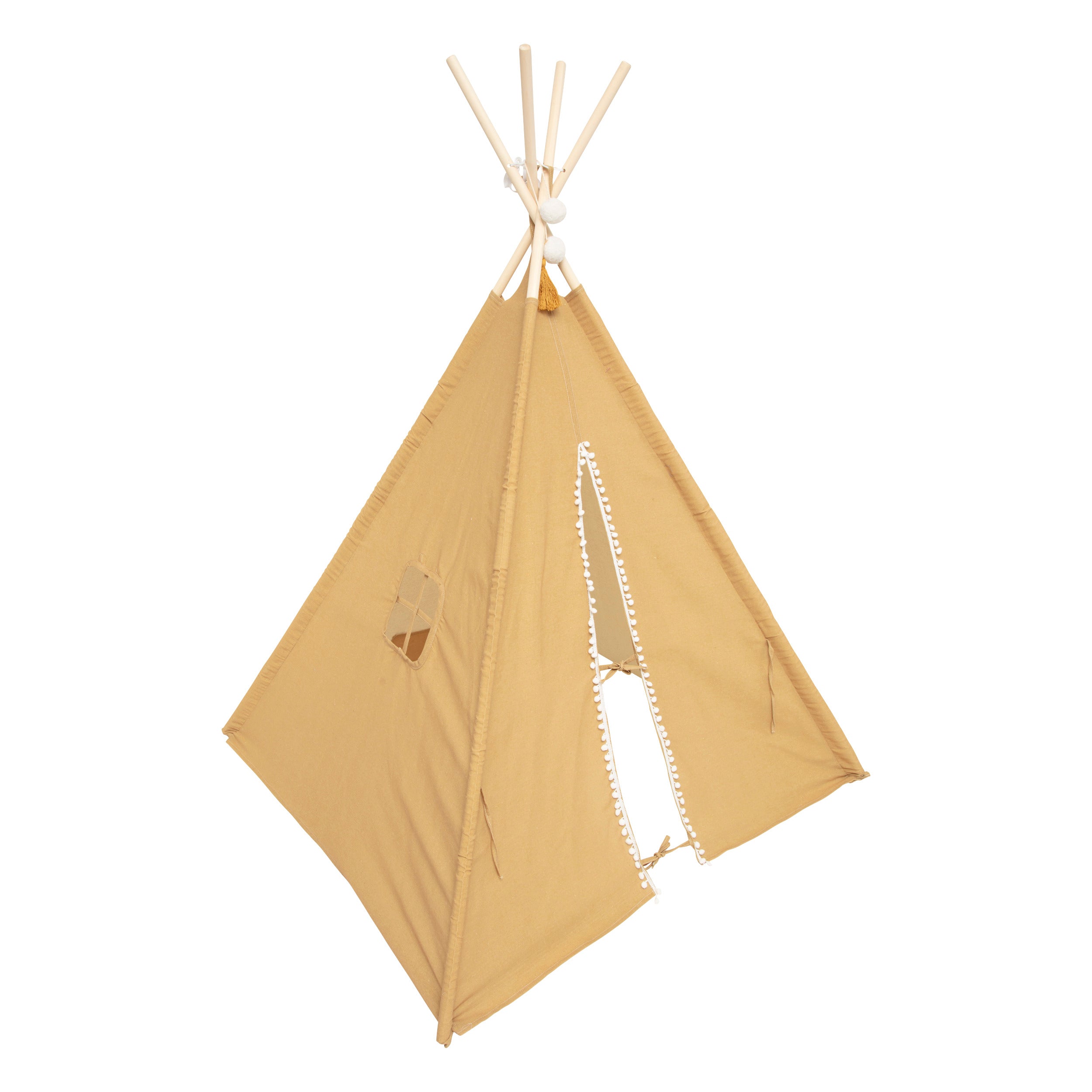 Atmosphera Kids Wapi Children's teepee - Play tent - H160 cm - Ochre