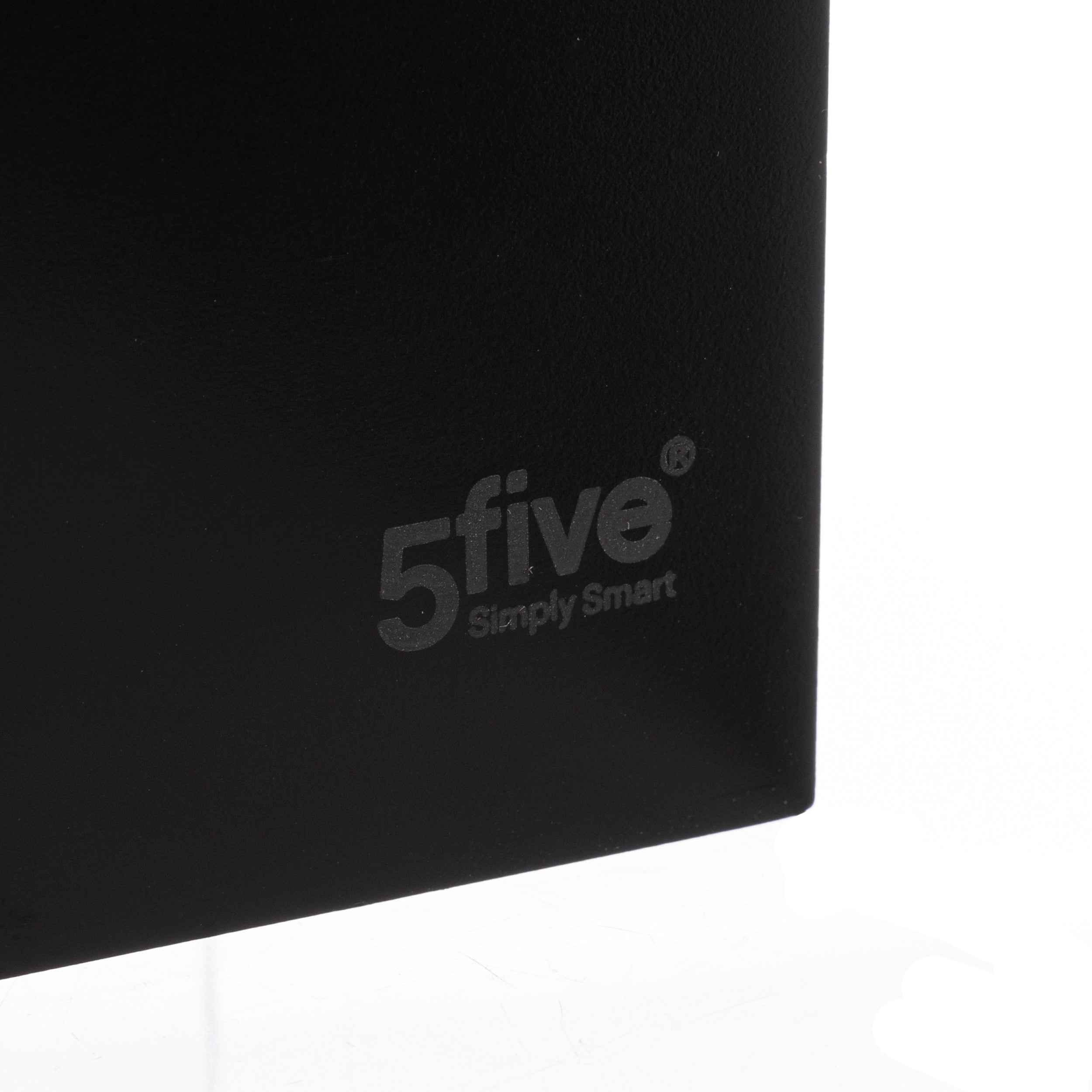5Five Bava bureau organizer - 25 CM - Bamboe - Zwart
