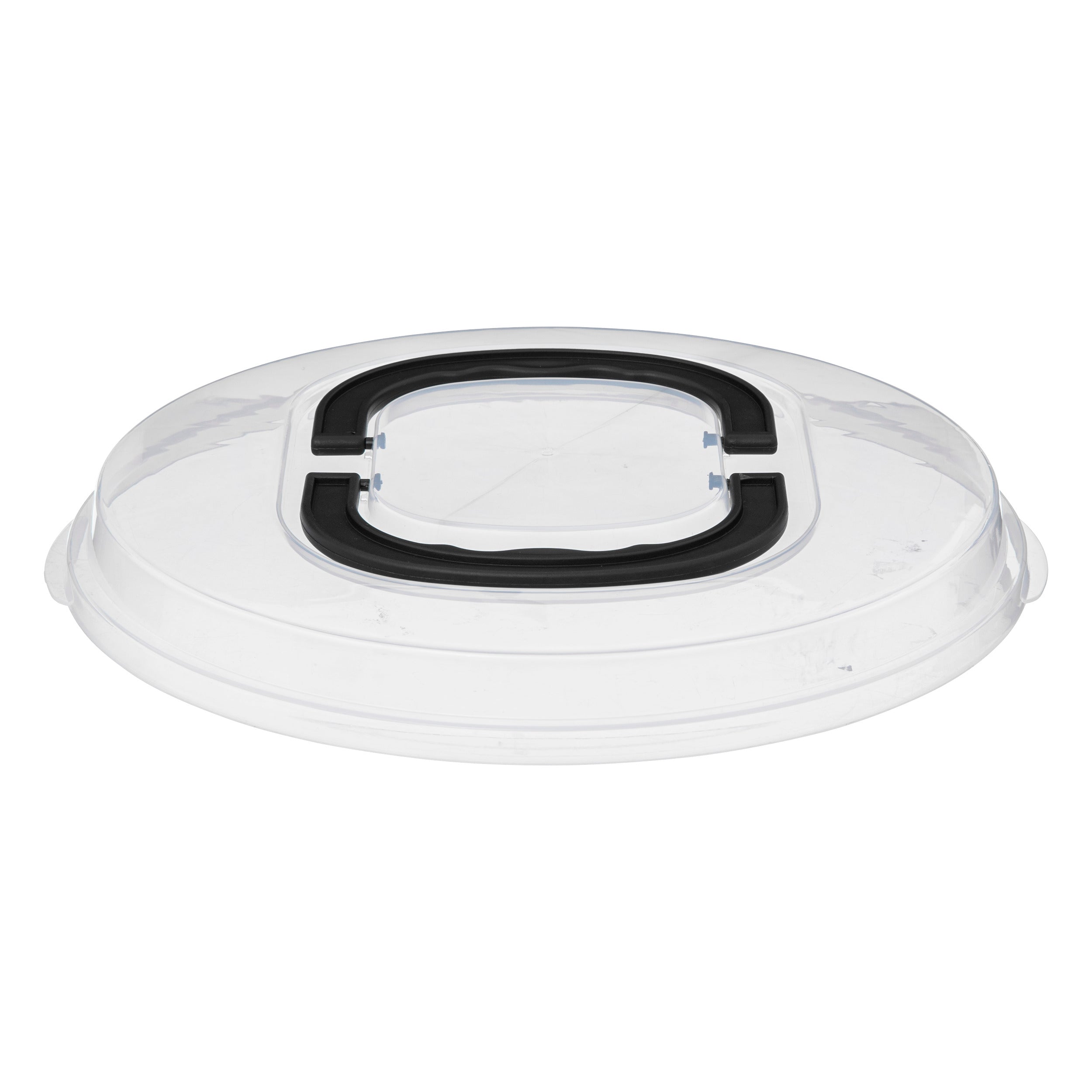 5Five Taartvorm met deksel D33/34x7cm - Binnenmaat 32,5/34cm - Grijs