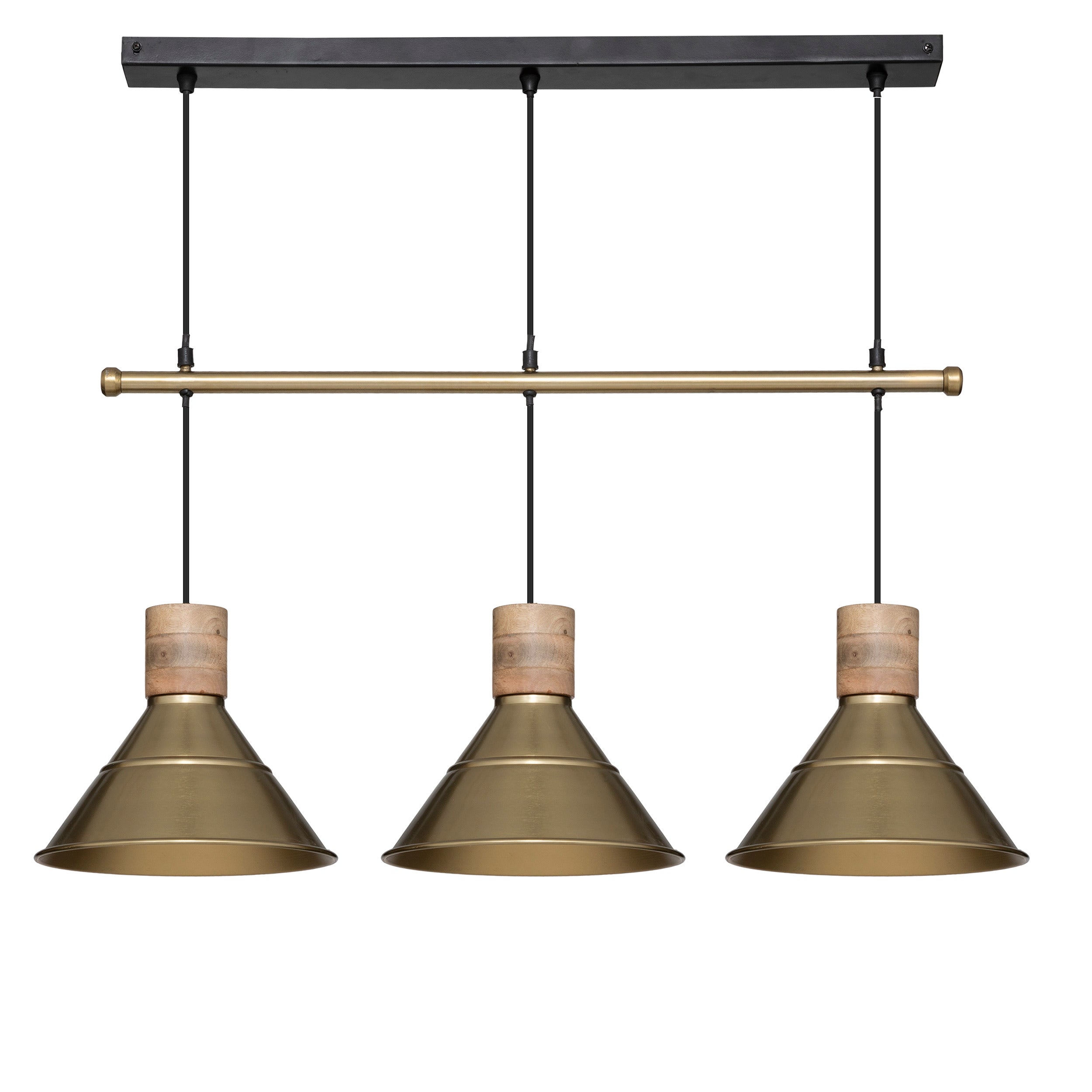 Atmosphera Bota hanglamp - Goud - H100 cm