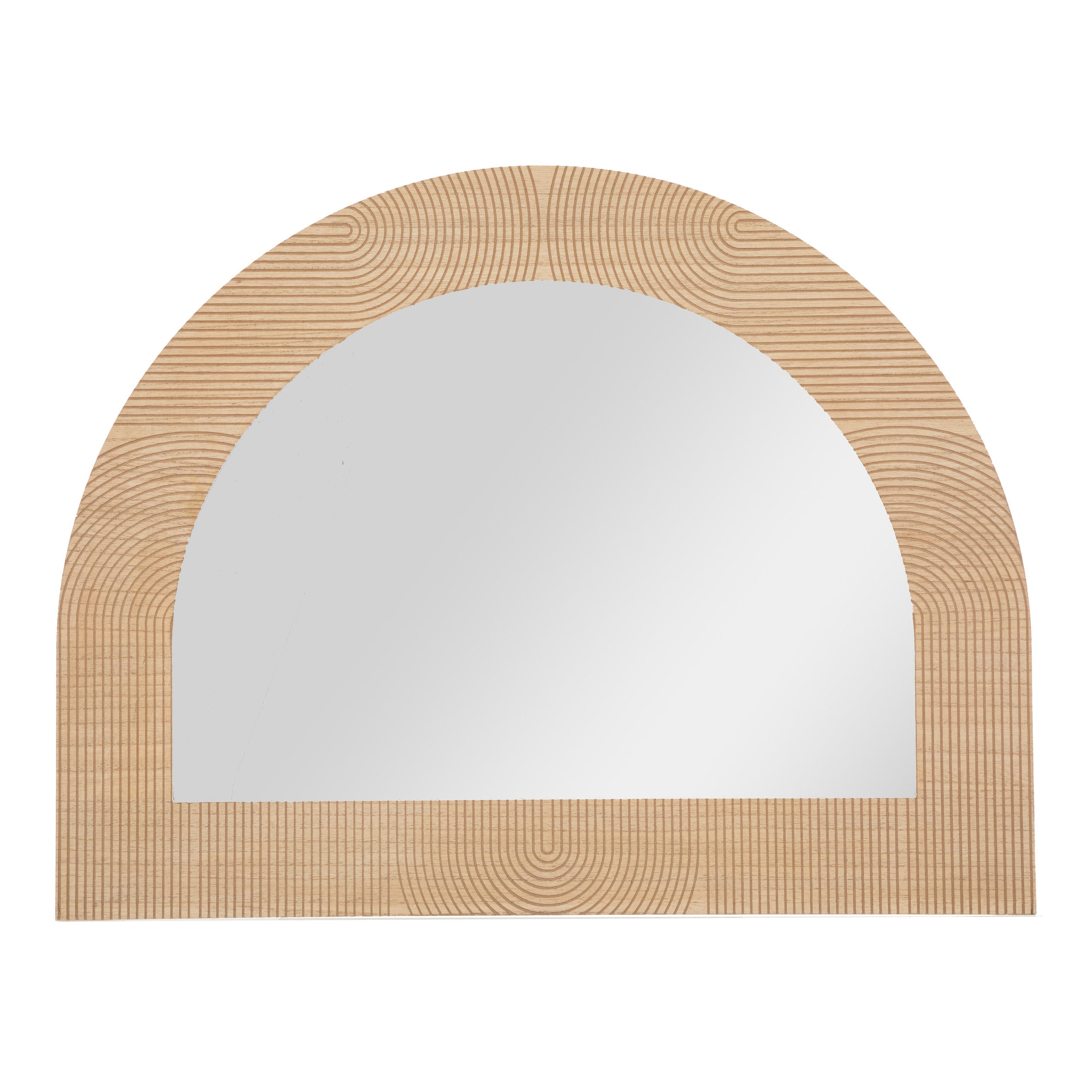 Atmosphera Wandspiegel / spiegel Rivi - 68 x 52.5 cm - Beige