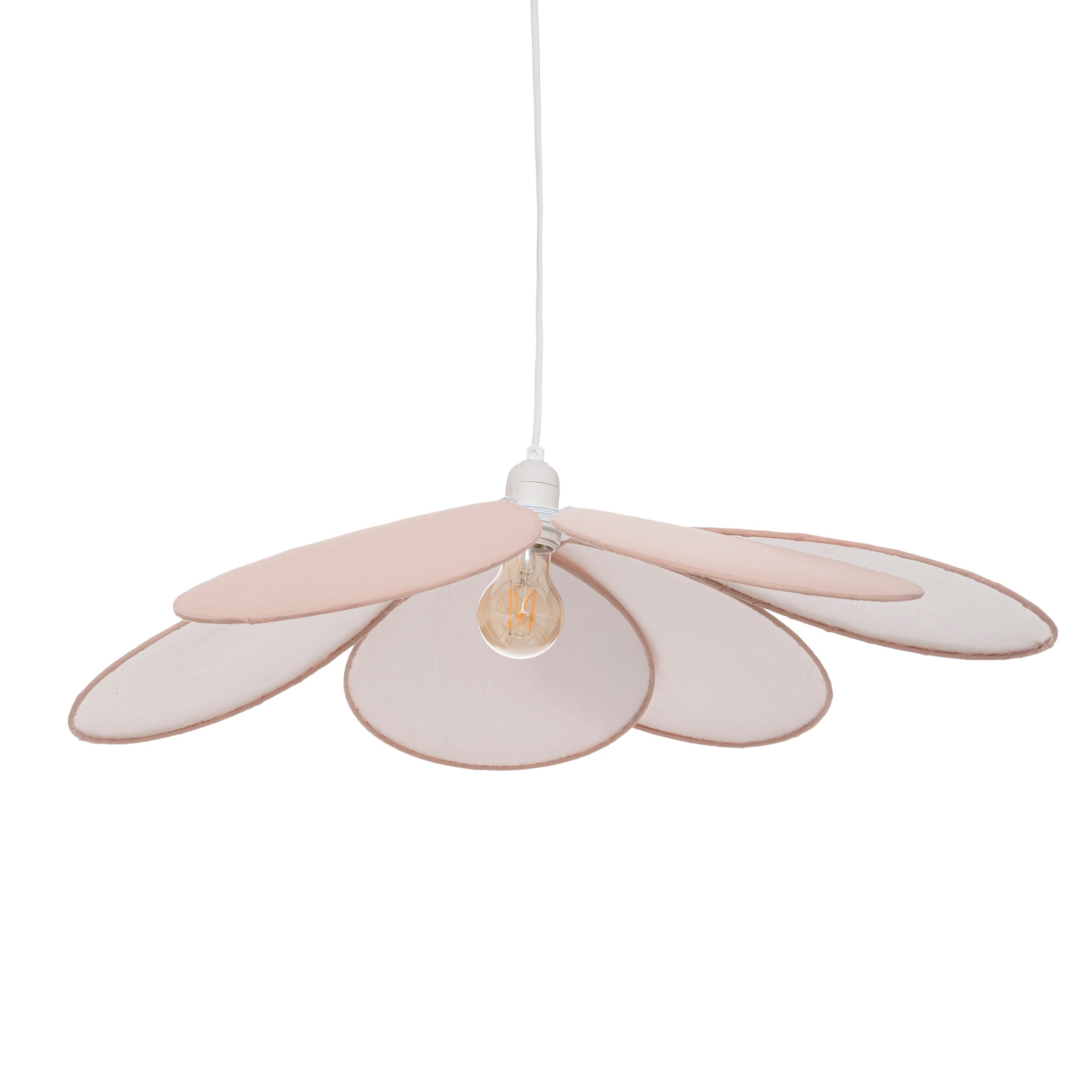 Atmosphera Kids children's hanging lamp flower - Pink - H64