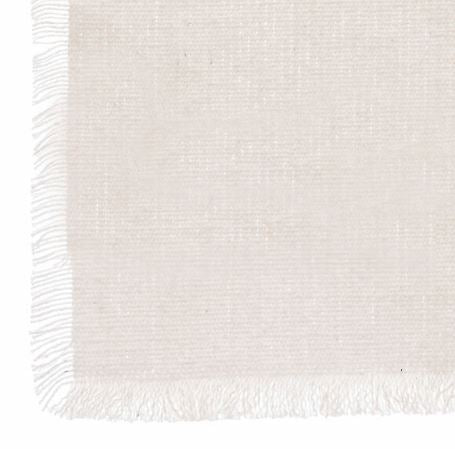 Nappe Atmosphera Maha - Coton - 250 x 150 cm - Blanc