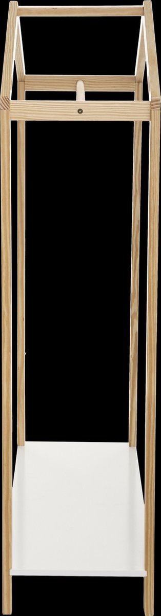 Portant Chambre Enfant Mini Armoire Maison - L80 cm x P30 x H119,5 cm