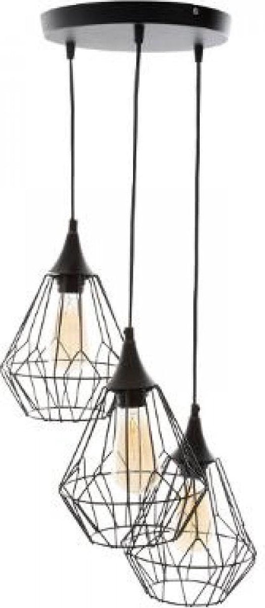 Atmosphera Industriele Hanglamp Zwart
