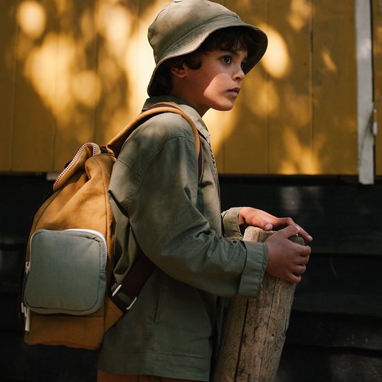 Sticky Lemon rugtas adventure small khaki green size - 20 x 13 x 34 cm