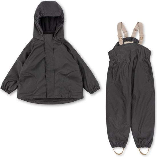 Konges Slojd Rainy Palme regenpak set Magnet - Regenjas - Regenbroek - Thermo voering - 18 maanden